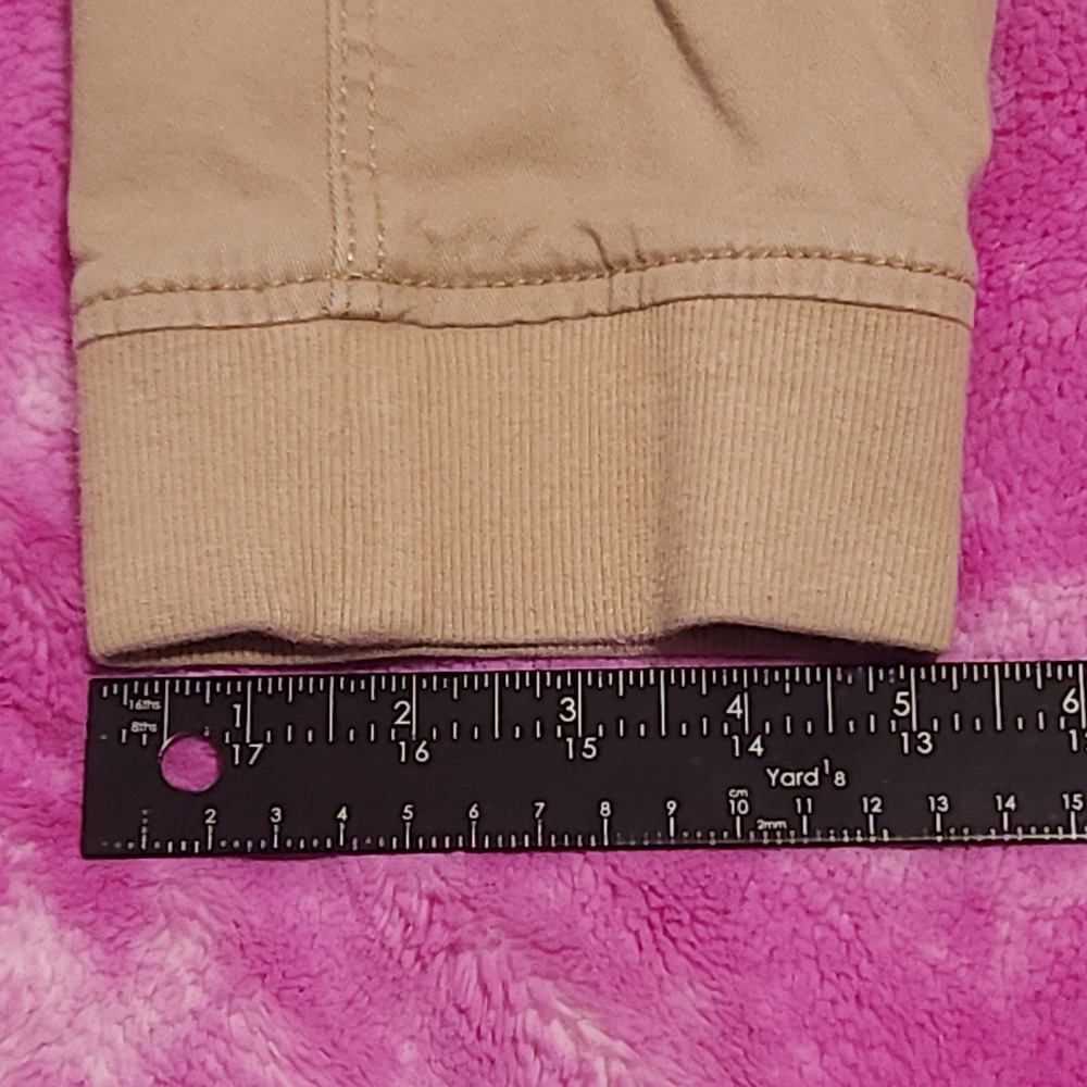 H&M Cargo Jogger Pants Women's Small Skinny Fit Tan Utility Joggers - Picture 9 of 13
